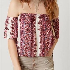 Billabong off shoulder top